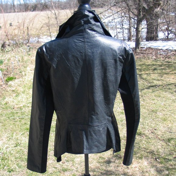 Blink Light Leather Jacket L2405 - Picture 2 of 3